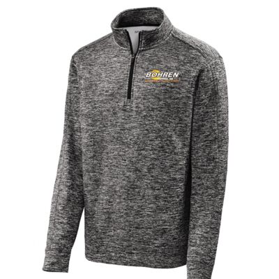 Bohren - PosiCharge ® Electric Heather Fleece 1/4 Zip Pullover Thumbnail