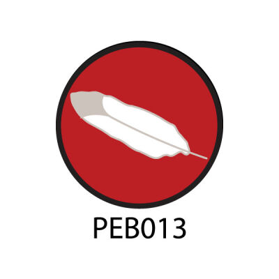 Pebble Patches - PEB013 - Feather Thumbnail