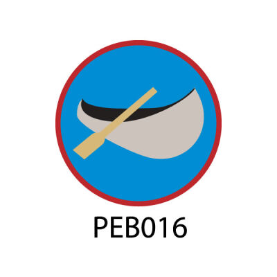 Pebble Patches - PEB016 - Canoe Thumbnail
