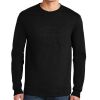 Ultra Cotton ® 100% Cotton Long Sleeve T Shirt with Pocket Thumbnail